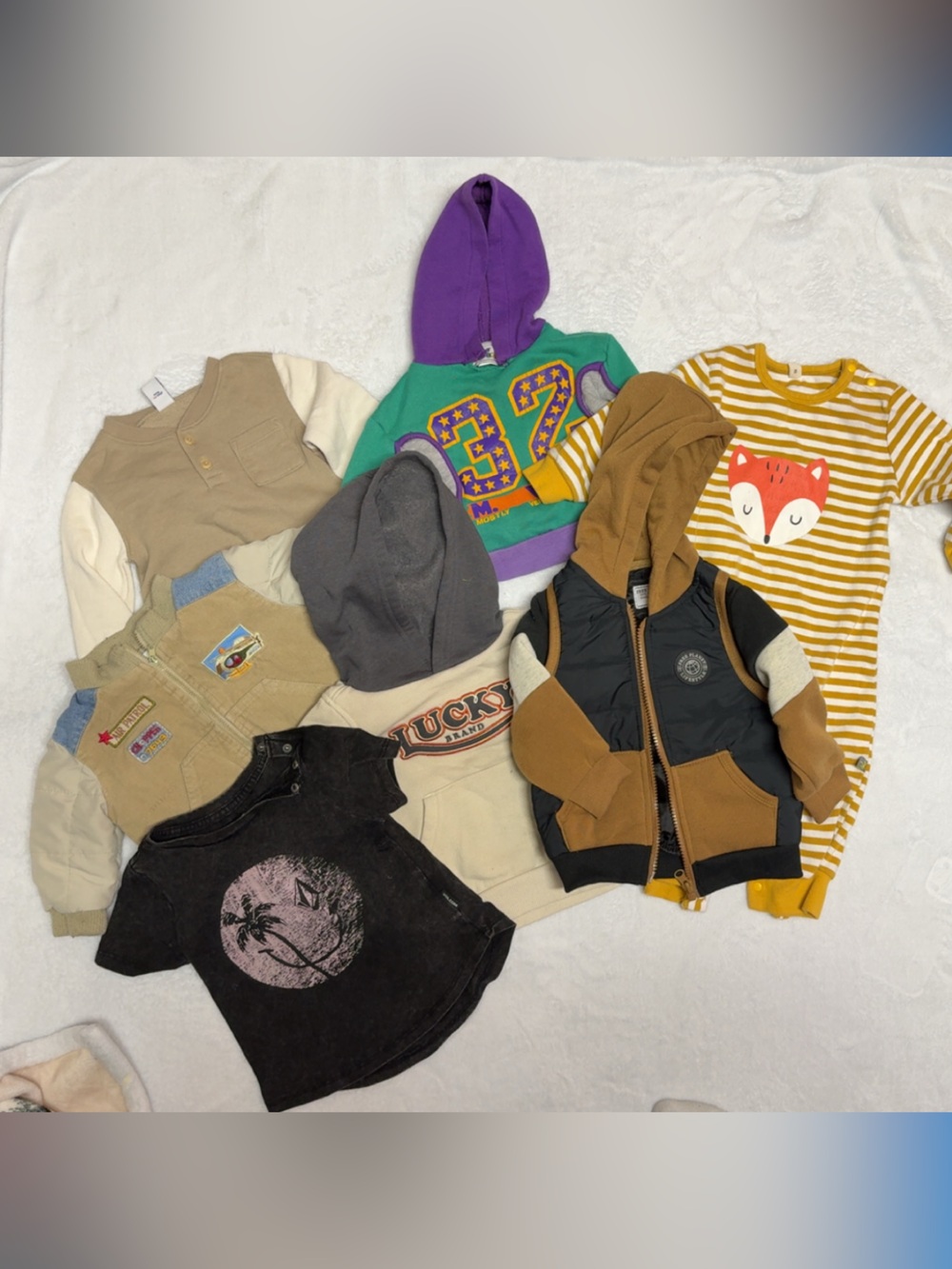 Some Vintage Kids Mixed Tops & Hoodies Bundle